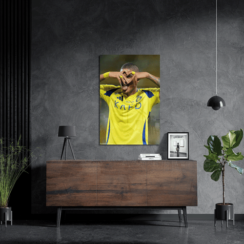 لوحة معدنية أنجيلو غابرييل نادي النصر