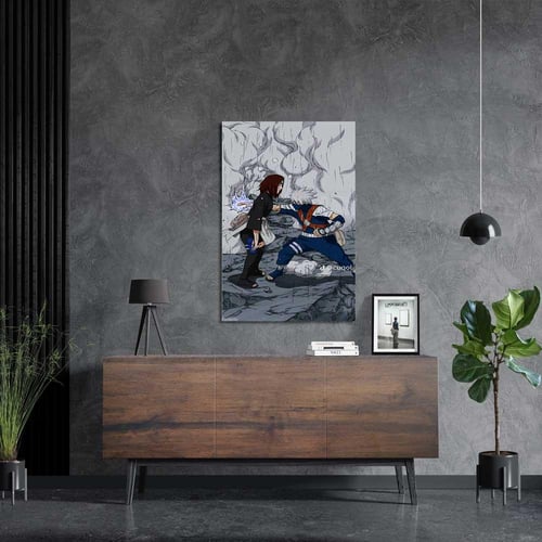 لوحة معدنية | بوستر تضحية رين أمام كاكاشي