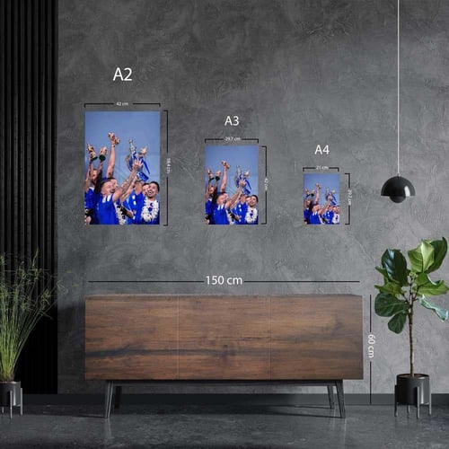 لوحة معدنية تتويج نادي الهلال دوري روشن