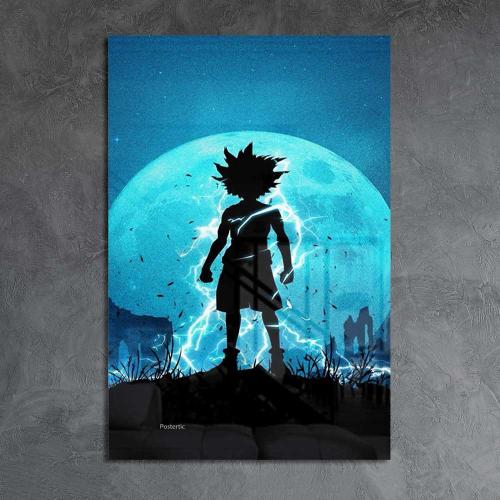 لوحة معدنية | بوستر إيزوكو ميدوريا وميض البرق