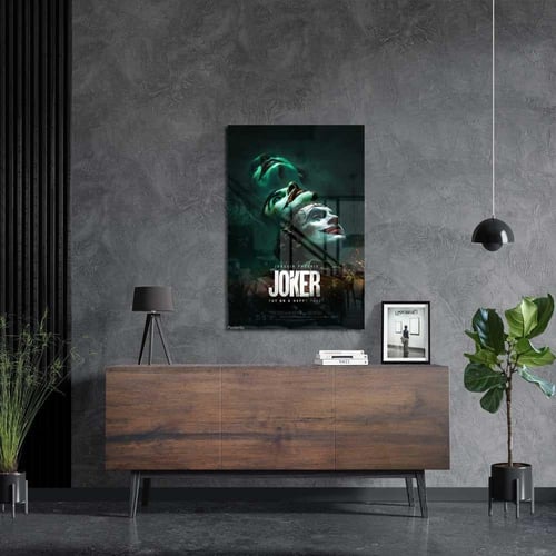 لوحة معدنية | بوستر الجوكر: ثلاثة وجوه لآرثر