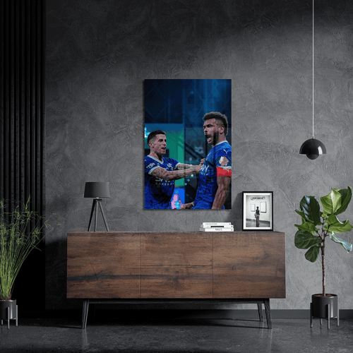 لوحة معدنية احتفال البليهي و كانسيلو