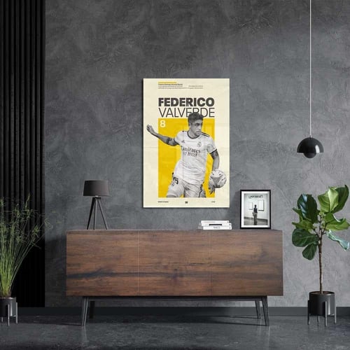 لوحة معدنية | بوستر فالفيردي: صقر النادي الملكي