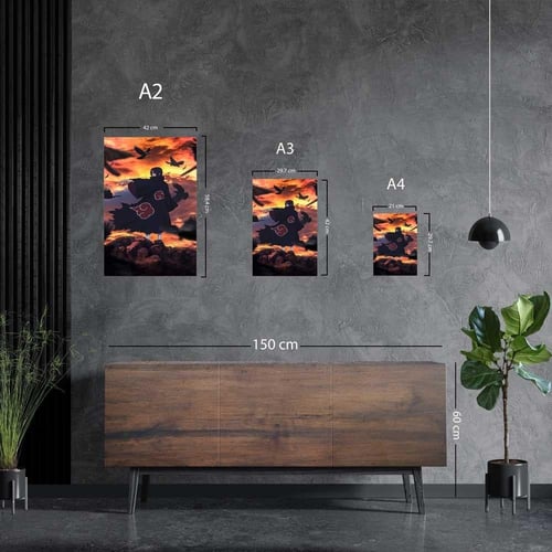 لوحة معدنية | بوستر إيتاشي: تقنية الغينجيتسو