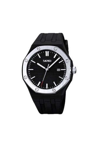 ساعة رجالية ربر شبيهة ادمارس بياجيه اسود