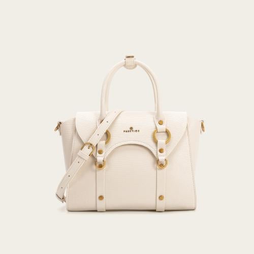 شنطة نسائية بمقاس كبير باللون البيج