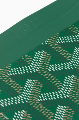 محفظة بطاقات جلدية من جويارد - بلون أخضر