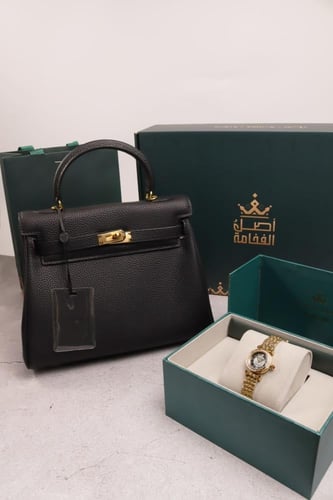 بكج ( ساعة وشنطة ) مع تغليف بوكس فاخر