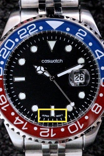 ساعة رجالية بيبسي بمكينة ياباني عالية الجودة - مين...