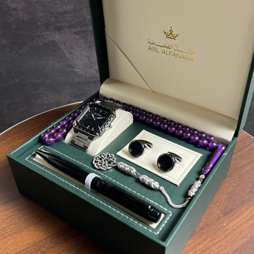 طقم رجالي مع مسباح بكلايت