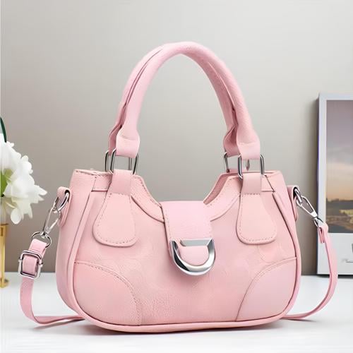 شنطة نسائية عملية بلون وردي