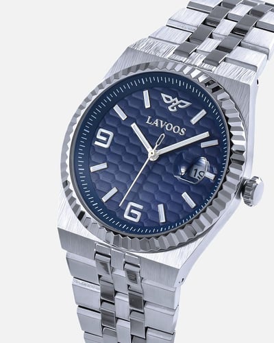 ساعة الهيبة الرجالية ستيل أزرق