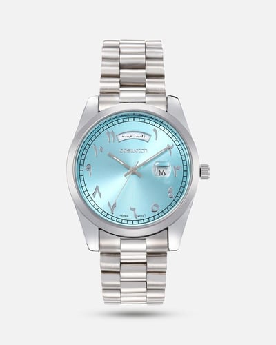 طقم ساعة رجالية منسقة مع قلم