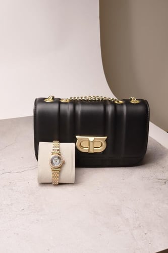 بكج ( ساعة وشنطة ) مع تغليف بوكس فاخر