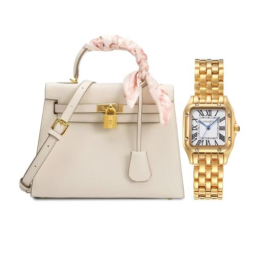 بكج ( ساعة وشنطة ) مع تغليف بوكس فاخر