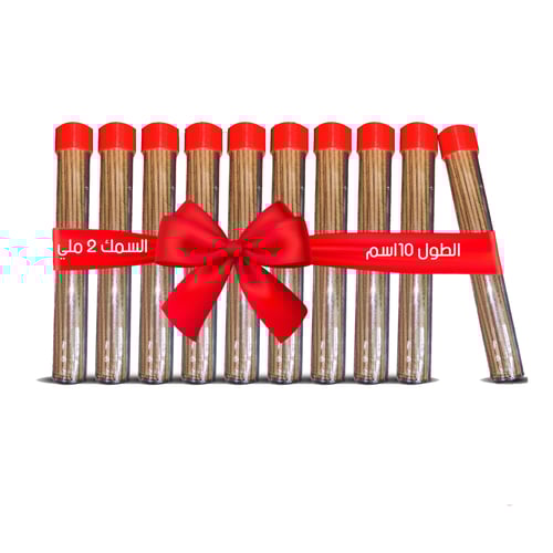 10 أنابيب ند مروكي سوبر 10سم سمك2مل