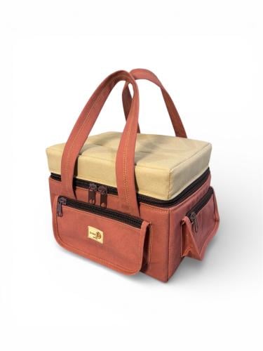 شنطة عزبة مربع لونين رقم 3