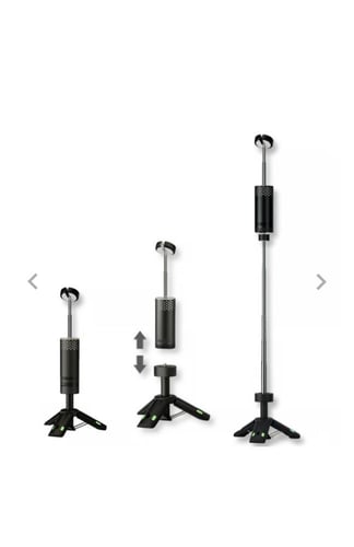 مصباح التخييم المتنقل 67 سم مع الجراب