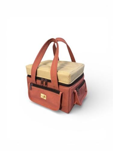 شنطة عزبة مربع لونين رقم 5