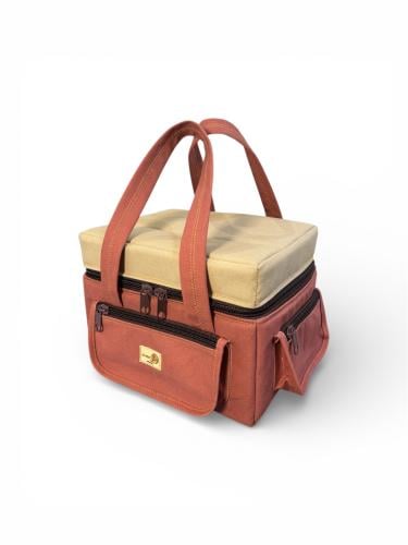 شنطة عزبة مربع لونين رقم 4