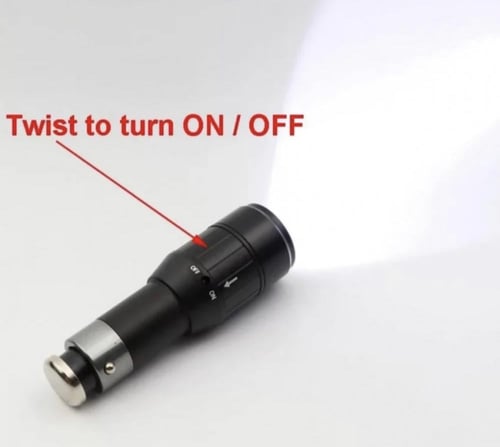 كشاف على ولاعة سترونغ لايت