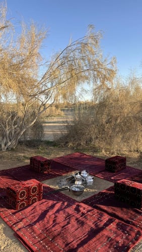 مركى نقش تراثي مربعات