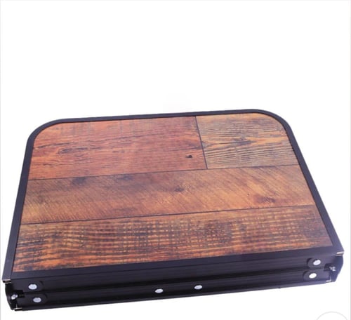 طاولة رحلات قابلة للطي صغير خشبي