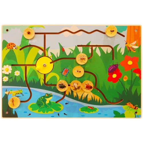 لوحة جدارية خشبية - الحشرات