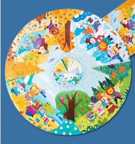 بزل فصول السنة - 88 قطعة