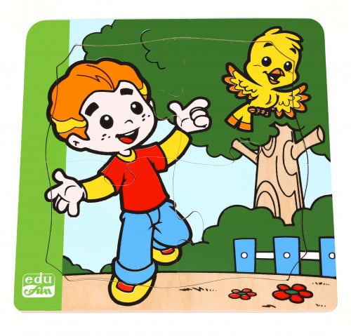 بزل العب مع عصفوري - 4 قطع