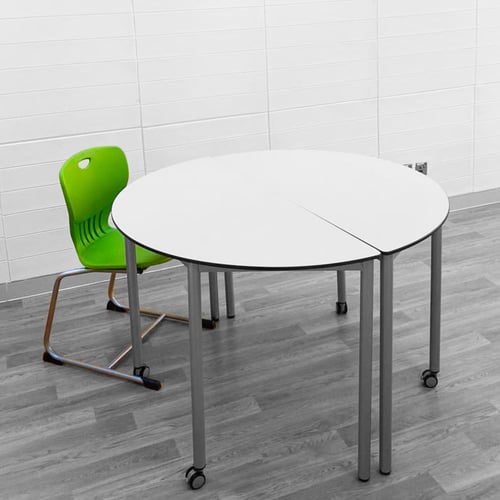 كرسي معلم ارتفاع 46 سم - لون رمادي