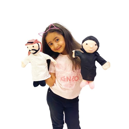 دمى الشخصية العربية - دمية يد غير محشوة - المرأة