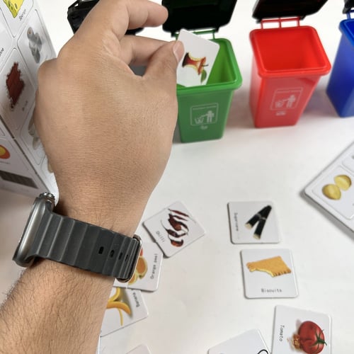 لعبة تصنيف القمامة