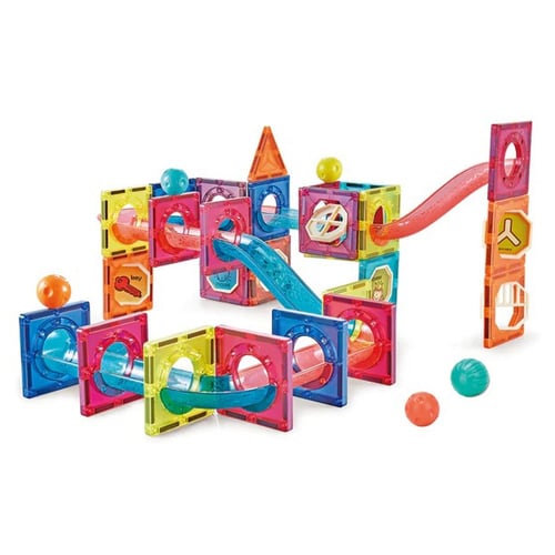 العاب المغناطيس انابيب شفافة 108 قطعة