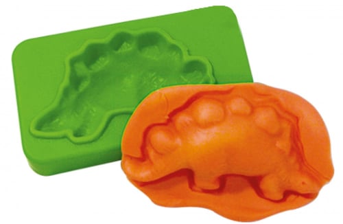 مجموعة قوالب الديناصورات - 6 قطع