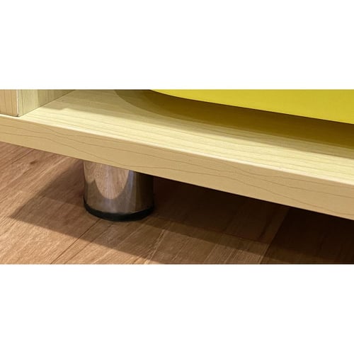 وحدة تخزين 7 فتحة - خشبي فاتح بلاي وود - لايشمل ال...