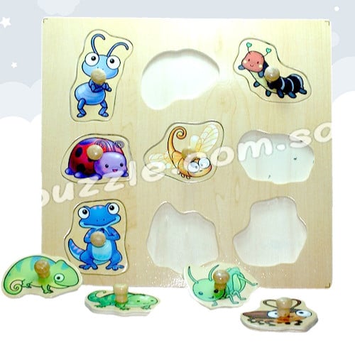 لوحة تطابق الحشرات