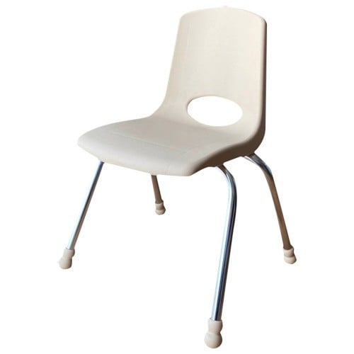 كرسي ستيل روضة 35 سم - رملي