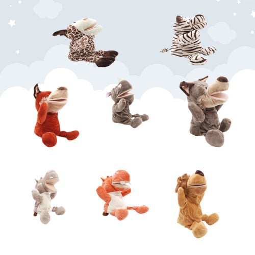 دمية اليد المتنوعة (قطعة واحدة)