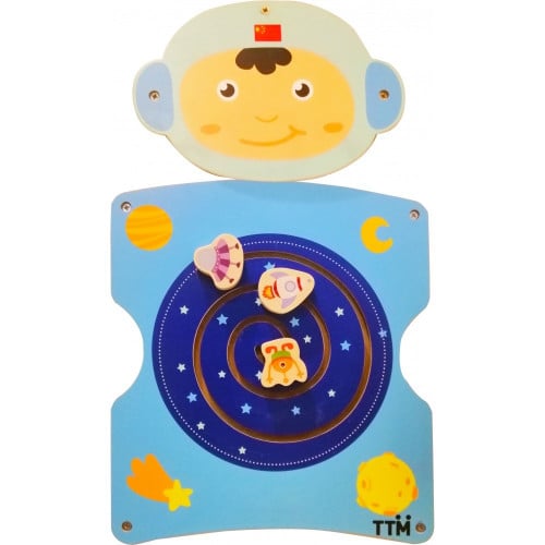 لوحة جدارية خشبية - الفضائي