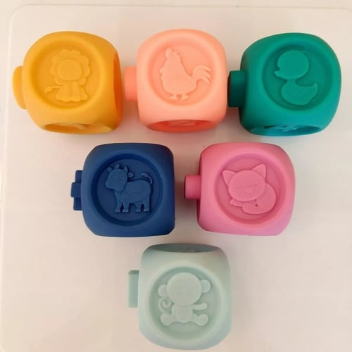 مكعبات الأرقام اللينة – تعليم الأرقام والأشكال