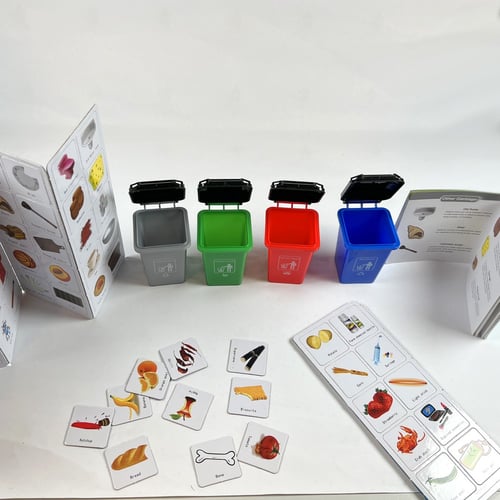 لعبة تصنيف القمامة