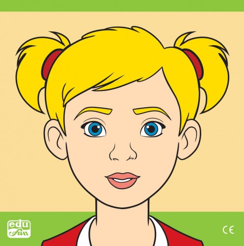 بزل اجزاء وجه البنت