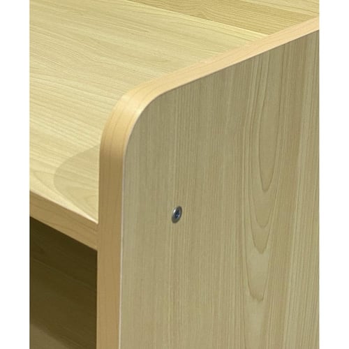 وحدة تخزين 7 فتحة - خشبي فاتح بلاي وود - لايشمل ال...