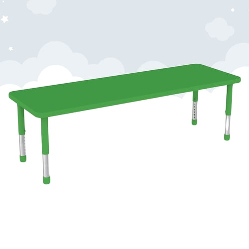 طاولة مستطيلة 60 × 160 لا يشمل الكراسي - اخضر