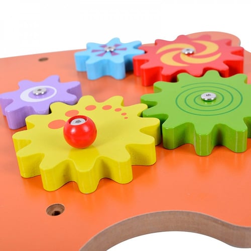 لعبة حائط خشبية متعددة الوظائف - النمر بمقاس 91x32...