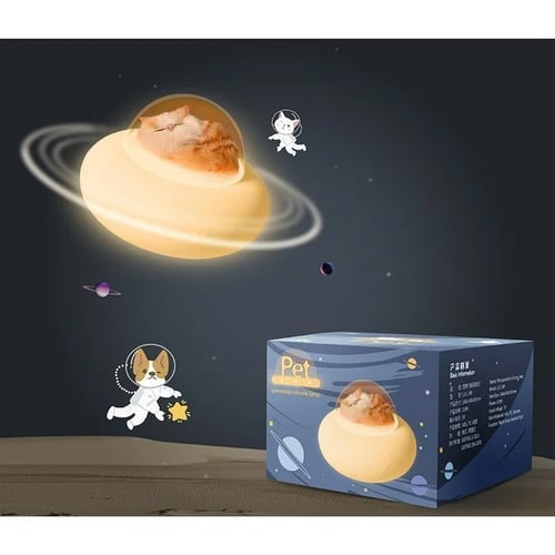 ضوء ليلي سيليكون بشكل حيوان أليف