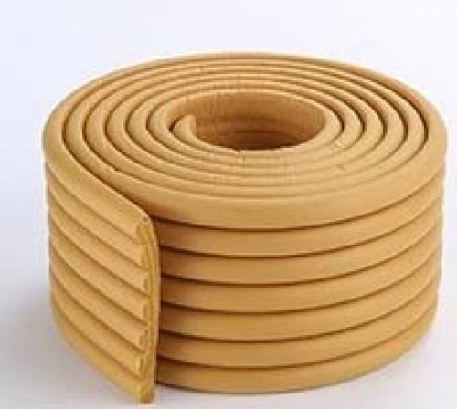 فوم حماية الحواف 1.2 متر - بني فاتح