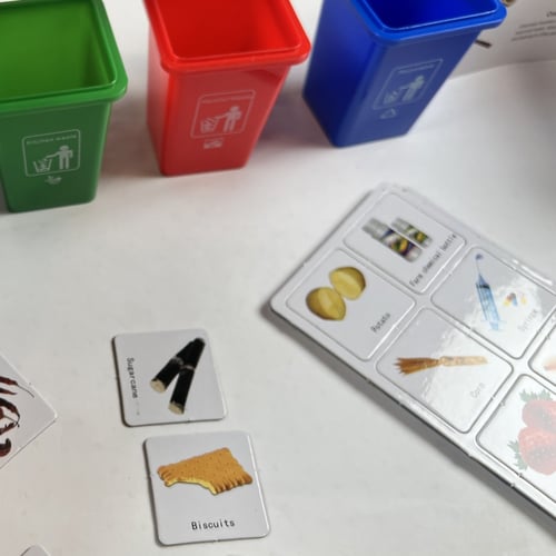 لعبة تصنيف القمامة