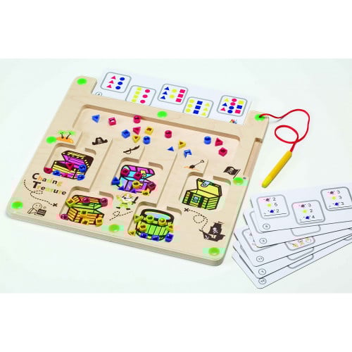 لوحة تعلم الكتابة - متاهة الكنوز